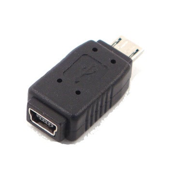 Адаптер от miniUSB (женско) към microUSB (мъжко)