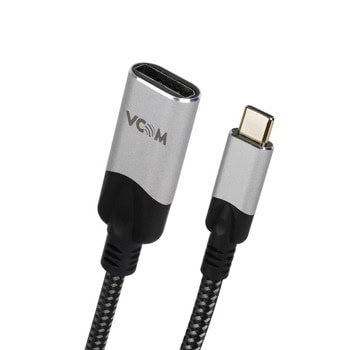 адаптер VCom USB C m to DP F | JAR Computers адаптер VCom USB C m to DP F