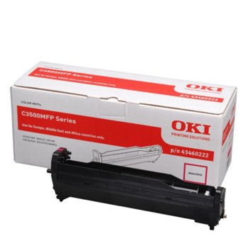 Drum Unit ЗА OKI C 3520/3530/MC 350/360 - Magenta - P№ 43460222 - заб.: 15000k | JAR Computers КАСЕТА ЗА OKI C 3520/3530/MC 350/360 - Drum Mage…