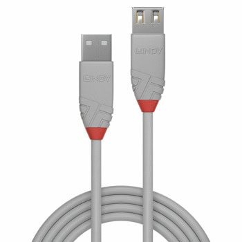 кабел lindy от usb-a м към usb-a ж 36711