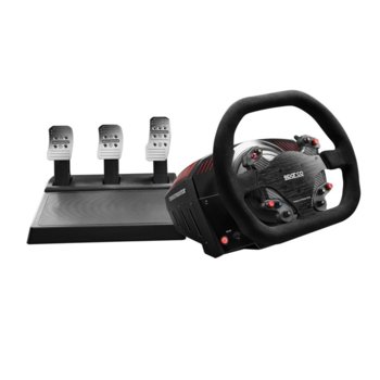 Волан с педали Thrustmaster TS-XW Racer Sparco P310 Competition Mod, до 1080° ъгъл на въртане, 1:1 реплика на волан Sparco P310, 40W TS-XW Racer мотор с Force Feedback, USB, за PC/Xbox One | JAR Computers Thrustmaster TS-XW Racer Sparco P310 Competition M