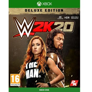 Игра за конзола WWE 2K20 - Deluxe Edition, за Xbox One | JAR Computers WWE 2K20 Deluxe Edition Xbox One
