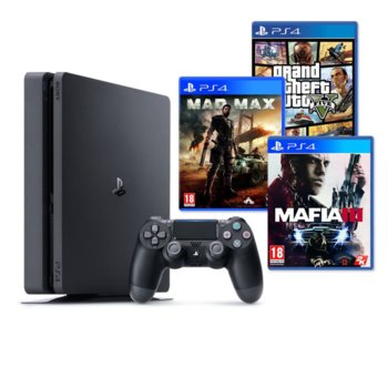 PlayStation 4 Slim + Open World Pack 500GB