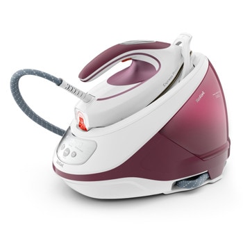 Парна станция Tefal SV9201E0, 2800W, 1.8 l воден резервоар, 7.5 bars налягане, 530g/min парна струя, бял/лилава | JAR Computers Tefal SV9201E0