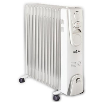 Конвектор SAPIR SP 1971 F13, 13 ребра, 3 степени на работа, регулируем термостат, до 2500W | JAR Computers Конвектор SAPIR SP 1971 F13