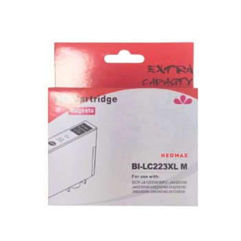 Глава за Brother DCP J4120DW/MFC J4420DW/J4620DW/J4625DW/J5320DW/J5620DW/J5625DW/J5720DW - Magenta - BI-LC223XLM - Neomax - Неоригинална, заб: 10 ml капацитет | JAR Computers Neomax BI-LC223XLM