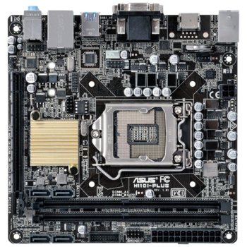 Дънна платка Asus H110I-PLUS, H110, LGA1151, DDR4, PCI-E (HDMI&DVI), 4x SATA 6Gb/s, 2x USB 3.0, Mini ITX | JAR Computers Asus H110I-PLUS 90MB0PX0-M0EAY0