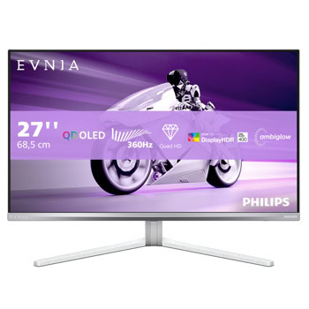 Монитор Philips 27M2N8500/00, 26.5" (67.31cm) QD-OLED панел, 360Hz, QHD, 0.03ms, 1,500,000:1, 450cd/m2, DisplayPort, HDMI, USB 3.2 Gen 1 | JAR Computers Philips 27M2N8500/00