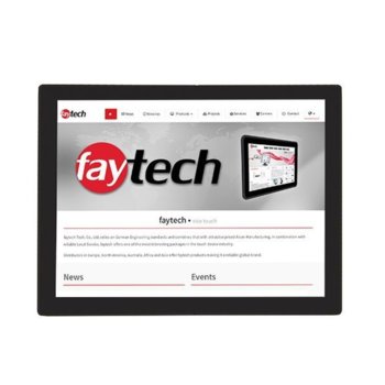 Индустриален монитор Faytech FT15TMIP65CAPHBOB, 15" (38.10 cm) HD Touchscreen, HDMI | JAR Computers Faytech 1010501158 FT15TMIP65CAPHBOB