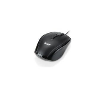 Мишка Acer Wired Mouse, черен мат | JAR Computers Acer Wired Mouse Mat Black