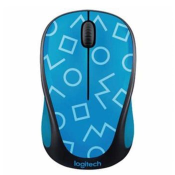 Logitech M238 wireless Mouse Geo Blue 10-004782