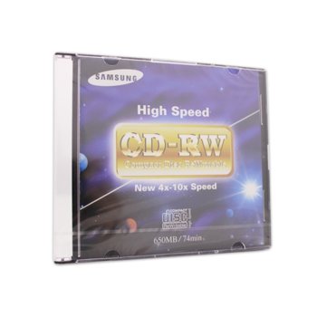 Samsung CD-RW 650MB 10x speed 1br