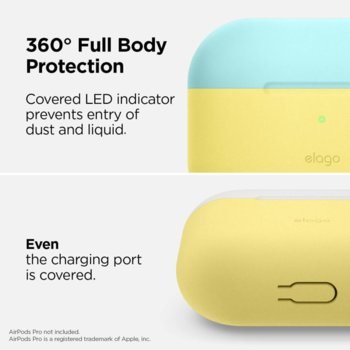 Elago Duo Silicone Airpods Pro EAPPDO-CYE-CBLLU