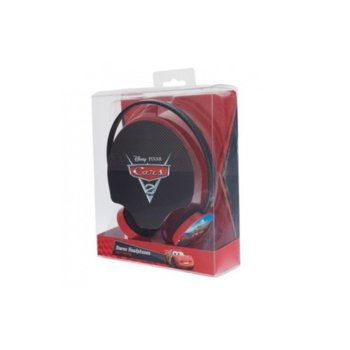 Слушалки Disney Cars 2 (HP731), черни | JAR Computers Disney