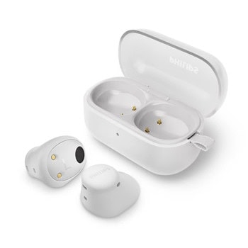 Слушалки Philips TAT2149WT/00, безжични, Bluetooth, микрофон, IPX4 защита, бели | JAR Computers Philips TAT2149WT/00