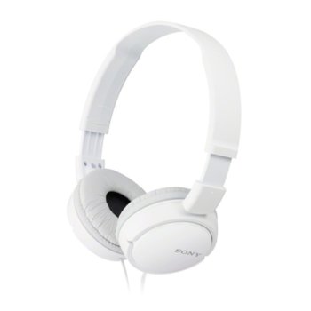 Слушалки Sony MDR-ZX110AP, 30 mm драйвери, бели | JAR Computers Sony Headset MDR-ZX110AP white