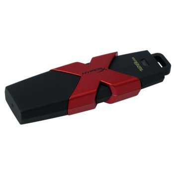 Памет 128GB USB Flash Drive, HyperX SAVAGE, USB 3.1, черно/червена | JAR Computers 128GB HyperX SAVAGE 3.1 HXS3/128GB