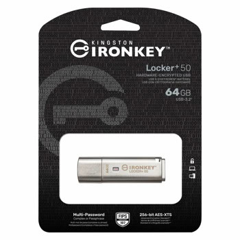 KINGSTON IronKey Locker+ 50 - 64GB IKLP50/64GB