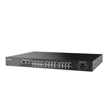 Суич Lenovo ThinkSystem DB610S Gen6, 8 порта, 8x 4/8/16/32Gb Fibre Channel SFP+ | JAR Computers Lenovo ThinkSystem DB610S Gen6 6559F4A