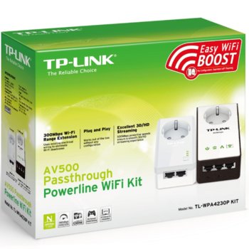 Powerline WiFi Kit TP-LINK TL-WPA4230P