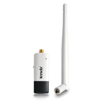 Мрежови адаптер, Tenda W311U PLUS, 150 Mbps, Wireless-N/B/G, USB 2.0, антена | JAR Computers Tenda W311U PLUS