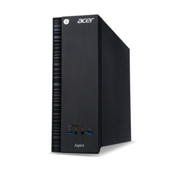 Настолен компютър PC Acer Aspire AXC-703 (DT.SX3EX.003), в пакет с монитор Acer V206HQLBb, клавиатура и мишка Genius, четири-ядрен Intel Pentium J2900 2.41/2.67 GHz, 4GB DDR3 RAM, 1TB HDD, USB3.0, Windows 8.1, 2г. гаранция | JAR Computers Acer Aspire AXC-703 V206HQLBb KB&MO