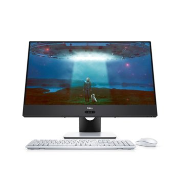 All In One компютър Dell Inspiron 5475 (5397184008805), 23.8" (60.45 cm) Full HD Anti-Glare IPS Touch Display, четириядрен AMD A10-9700E 3.0/3.5 GHz, Radeon RX560 4GB, 8GB DDR4, 1TB HDD, 1x USB 3.1 Type-C, клавиатура и мишка, Linux | JAR Computers Dell Inspiron 5475 5397184008805
