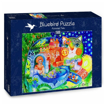Пъзел Bluebird Puzzle Руска приказка, Оксана Зайка, 1500 части | JAR Computers Пъзел Bluebird Puzzle Руска приказка 1500 части