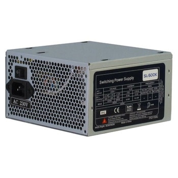 Захранване Inter-Tech SL-500K, 500W, Passive PFC, 120mm вентилатор | JAR Computers Захранване InterTech SL 500K