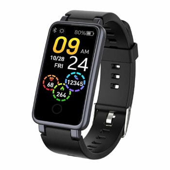 Смарт гривна C2 Plus, 1.14" (2.89cm) цветен IPS дисплей, Bluetooth 4.0, водоустойчив IP67, 90mAh батерия, Android, IOS, различни цветове | JAR Computers C2 Plus 73081
