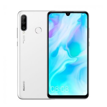 Huawei P30 Lite White + AM61 Sport Red