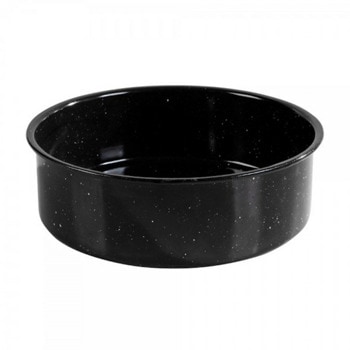 Тава за печене Rosberg R51222JR30, 30 cm, въглеродна стомана, подходяща за съдомиялни машини, черна | JAR Computers Тава за печене Rosberg R51222JR30