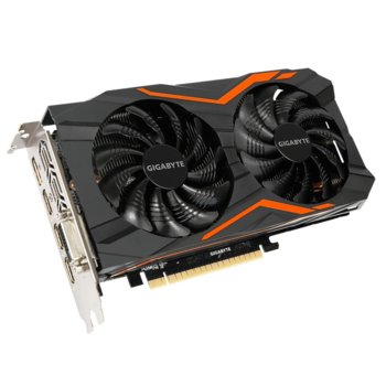 Видео карта GF GTX 1050 Ti, 4GB, Gigabyte N105TG1 GAMING-4GD, PCI-E 3.0, GDDR5, 128 bit, Display Port, HDMI, DVI | JAR Computers Gigabyte N105TG1GAMING-4GD2Y
