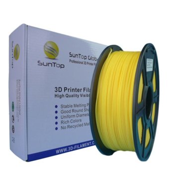 Консуматив за 3D принтер, PLA, 1.75mm, жълт, 1kg | JAR Computers Sun Top K01Y6ST175-C0A