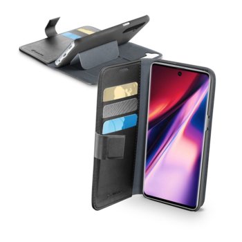 Калъф за Samsung Galaxy Note 10, тип портфейл, еко кожа, Cellular Line Book Agenda, черен | JAR Computers Cellular Line Book Agenda for Galaxy Note 10