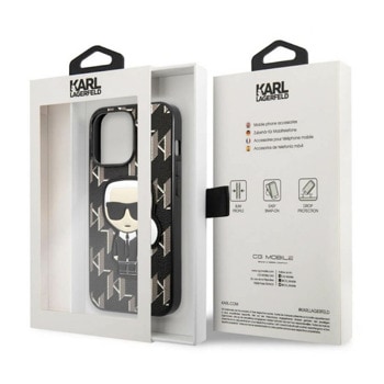 Monogram Ikonik за iPhone 13 Pro черен