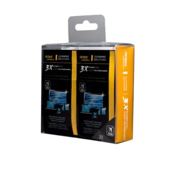 Antec 3X Cleaner Wipes 20pcs