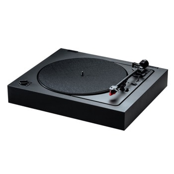 Грамофон Pro-Ject Audio Automat A2, Ortofon 2M Red доза, 33/45/78 об/мин, позлатени RCA жакове, черен | JAR Computers Грамофон Pro-Ject A2 (2M Red) Black