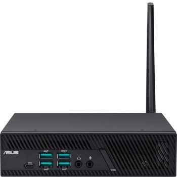 Мини компютър Barebone Asus Mini PC PB62, осемядрен Intel Core i7-11700 2.50 GHz/4.90 GHz, 2x DDR4 3200GHz 8GB(16GB), 512GB M.2 NVMe, Wi-Fi & Bluetooth, Lan 10/100/1000 Mbps, 1x USB 3.2 Gen1 Type-C, (DP&HDMI&VGA), черен | JAR Computers ASUS Mini PC PB62 - B7018ZH