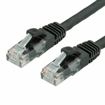 Пач кабел Roline Value 21.99.1469, UTP, Cat.6a, 20m, черен | JAR Computers Roline Value 21.99.1469