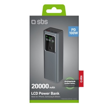 Външна батерия SBS 99401 20 000 mAh