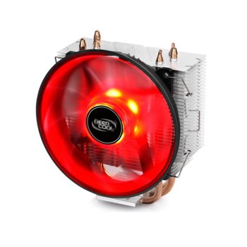Охлаждане за процесор Intel/AMD DeepCool Gammaxx 300, Intel LGA1366/1156/1155/1150/775, AMD FM2/FM1/AM3 +/AM3/AM2 +/AM2/K8, червен | JAR Computers Intel/AMD DeepCool Gammaxx 300 Red