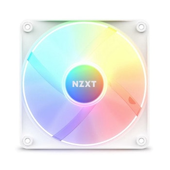 Вентилатор 140mm, NZXT F140 RGB Core, 4-pin, 1500rpm, бял | JAR Computers Веннтилатор NZXT F140 RGB Core бял