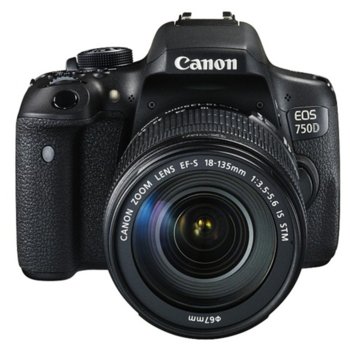 Canon EOS 750D + EF-s 18-135mm IS STM + DSLR ENTRY