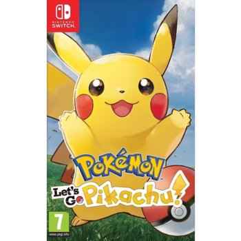 Игра за конзола Pokemon: Let's Go! Pikachu, за Nintendo Switch | JAR Computers Pokemon Lets Go Pikachu (Nintendo Switch)