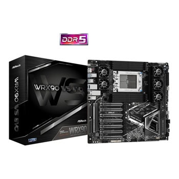 Дънна платка ASRock WRX90 WS EVO, WRX90, sTR5, DDR5, PCI-E 5.0(SLI), 2x LAN, 4x SATA 6Gb/s, 2x M.2, 2x SlimSAS, RAID 0/1/10, 2x USB 4.0 Type-C, EEB | JAR Computers ASRock WRX90 WS EVO