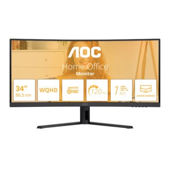 монитор aoc cu34b3e