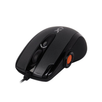 Мишка A4Tech XL-755-K, лазерна, 100 - 3600dpi, макроси, USB | JAR Computers A4Tech XL-755-K