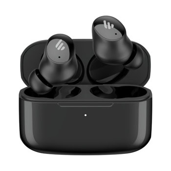 Слушалки Edifier TWS1 Pro 2, безжични, Bluetooth, микрофон, ANC шумопотискане, IP54 защита, черни | JAR Computers Edifier TWS1 Pro 2 Black