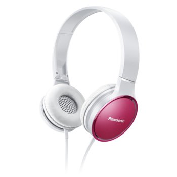 Стерео слушалки Panasonic RP-HF300 - розов